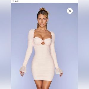 Oh Polly pink mini dress